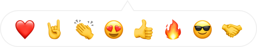 Реакции на сообщения в Compass