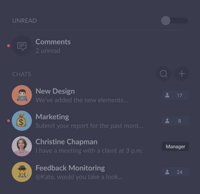 Separate workspace in Compass